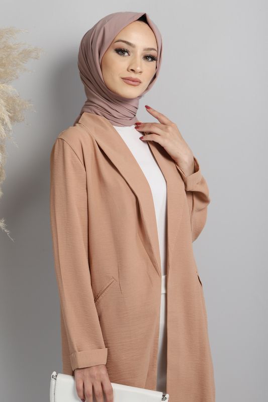 Ayrobin Yazlık Ceket TSD220638 Camel - 1