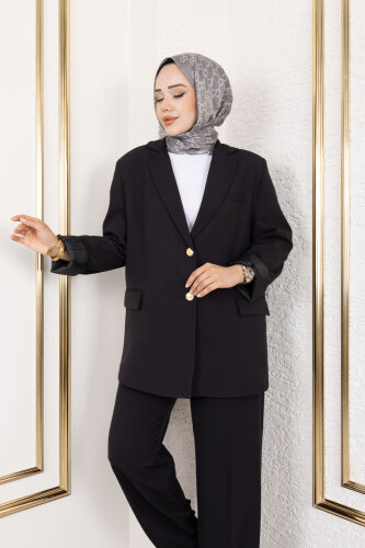 Dore Blazer Takım TSD250198 Siyah - 2