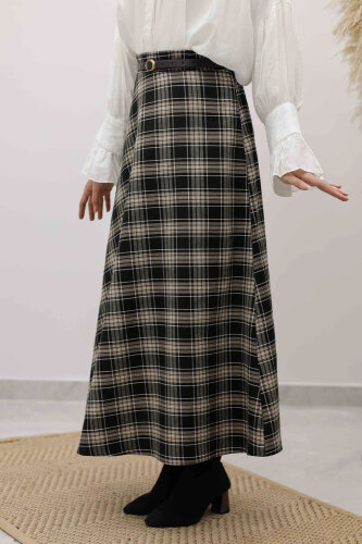 Ekose Etek TSD260102 Bej - 2