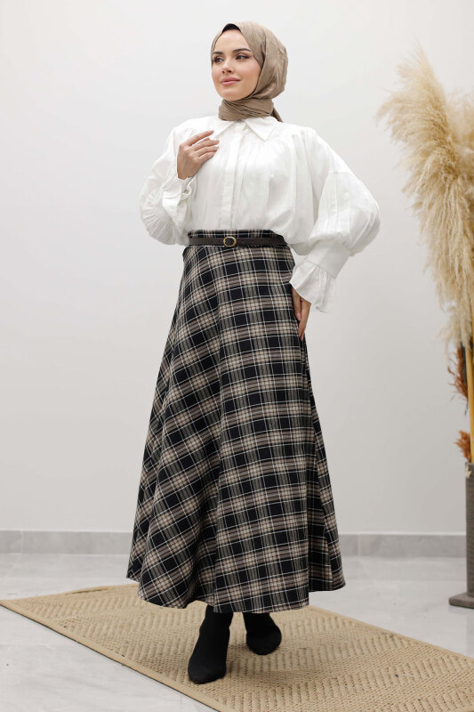 Ekose Etek TSD260102 Bej - 5