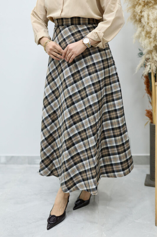 Ekose Etek TSD260102 Camel - 4