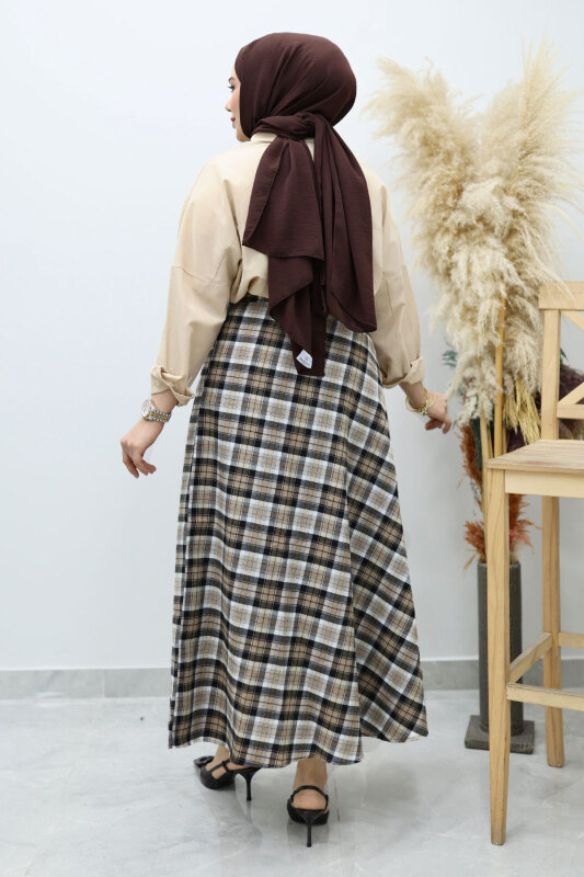 Ekose Etek TSD260102 Camel - 6