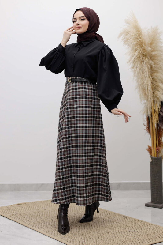 Ekose Etek TSD260102 Gri - 3