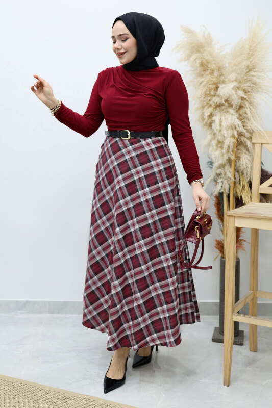 Ekose Etek TSD260102 Mürdüm - 3