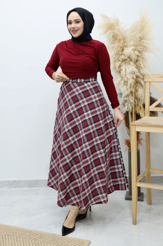 Ekose Etek TSD260102 Mürdüm - 1