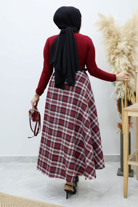 Ekose Etek TSD260102 Mürdüm - 6