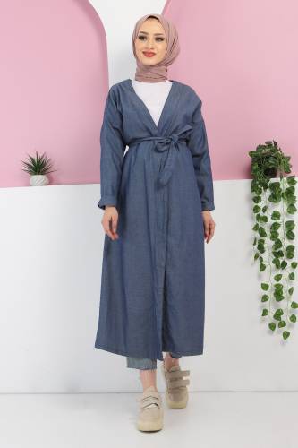 Kot Kimono TSD220342 Mavi - 1