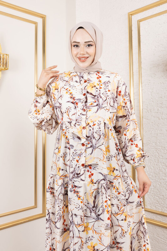 Lamia Elbise TSD250211 Gri - 2