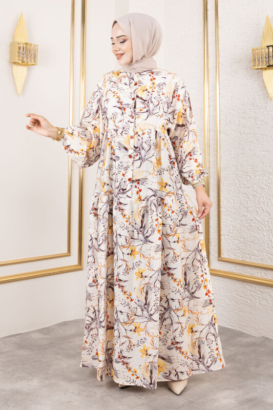 Lamia Elbise TSD250211 Gri - 3