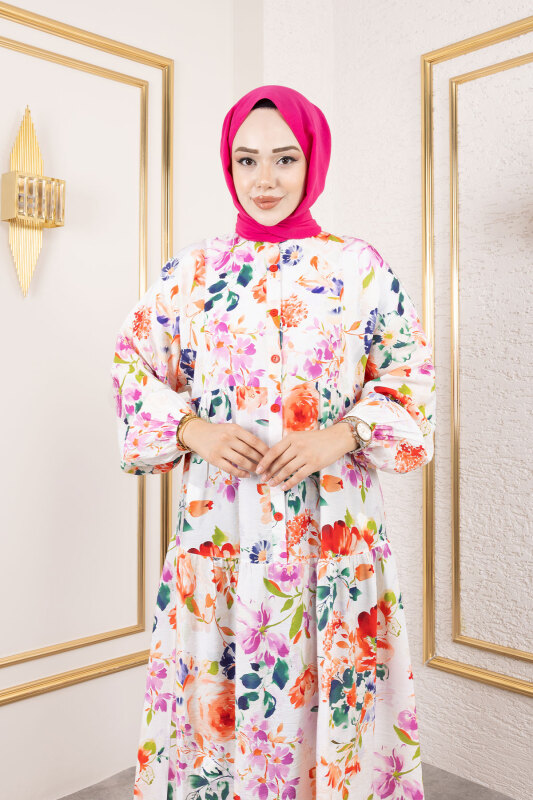 Lamia Elbise TSD250211 Turuncu - 2