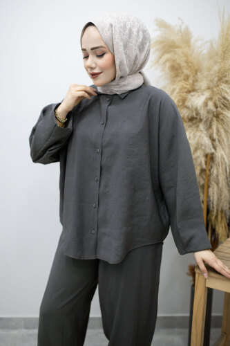 Oversize İkili Takım TSD260190 Füme - 2