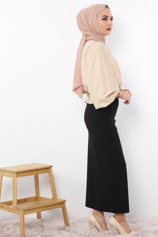 Pencil Skirt TSD0291 Black - 3