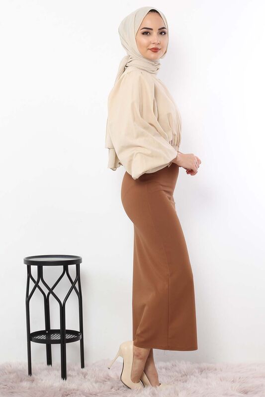 Pencil Skirt TSD0291 Cinnamon - 5