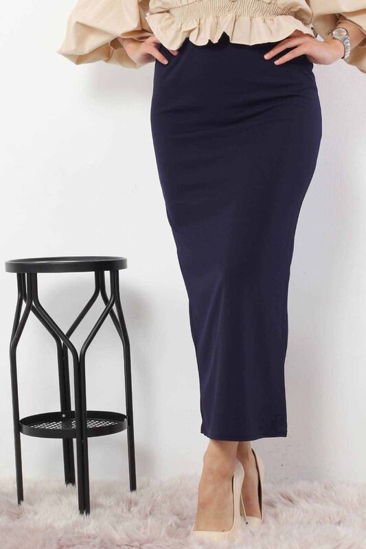 Pencil Skirt TSD0291 Navy Blue - 2