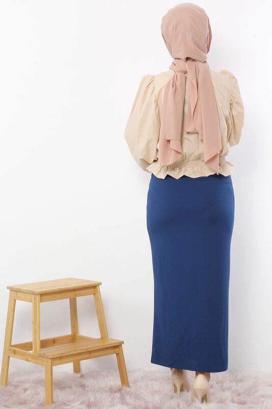 Pencil Skirt TSD0291 Petrol - 5