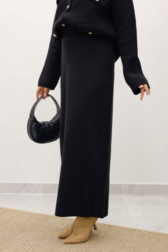 Triko Etek TSD250242 Siyah - TESETTÜR DÜNYASI (1)